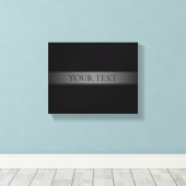 Einfache, elegante Farbe des Farbstreifens Leinwanddruck (Insitu (Holzboden))