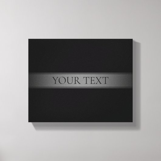 Einfache, elegante Farbe des Farbstreifens Leinwanddruck (Vorderseite)