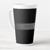 Einfache, elegante Farbe des Farbstreifens Milchtasse (Linke Ecke)