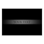 Einfache, elegante Farbe des Farbstreifens Poster (Vorderseite)