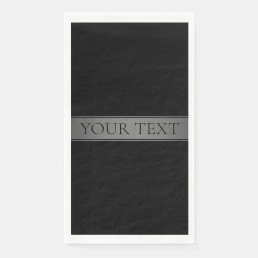 Einfache, elegante Farbe des Farbstreifens Serviette (Vorderseite)