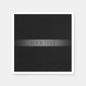 Einfache, elegante Farbe des Farbstreifens Serviette (Vorderseite)