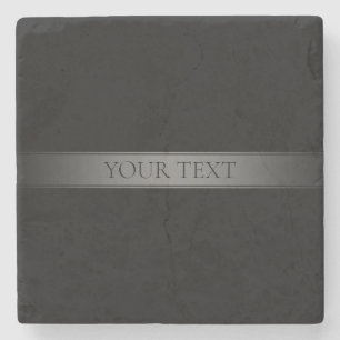 Einfache, elegante Farbe des Farbstreifens Steinuntersetzer