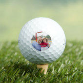 Einfache elegante Foto-Golfbälle Golfball (Insitu T-Shirt)