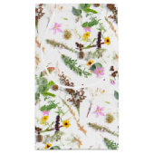 Einfache Elegante Gastgeschenk Hochzeit der Wilden Kleine Geschenktüte (Rückseite)