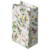 Einfache Elegante Gastgeschenk Hochzeit der Wilden Kleine Geschenktüte (Rückseite Schrägansicht)