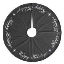 Einfache Elegante glückliche Ferien Schwarz & Weiß