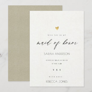 EINFACHE ELEGANTE GOLDENE KRAF TYPOGRAPHIE EHRENDA EINLADUNG