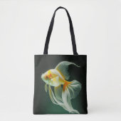 Einfache Elegante Goldfish Digitale Kunstwerke | Tasche (Vorderseite)