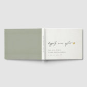 EINFACHE ELEGANTE GRAUTYPOGRAPHIE PASSIERT JE NACH GÄSTEBUCH (Voll)