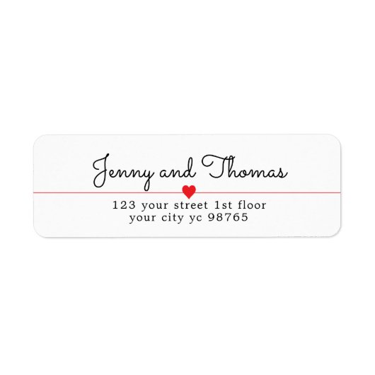 Einfache, elegante Hochzeit (Vorne)