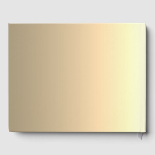 Einfache Elegante Hochzeit Gästebuch (Rückseite)