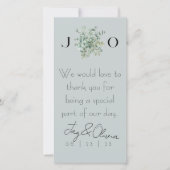 Einfache elegante Hochzeitscocktail-Servietten (Vorderseite)