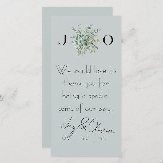 Einfache elegante Hochzeitscocktail-Servietten (Vorne/Hinten)