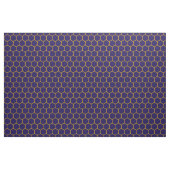 Einfache elegante Honeycomb Muster Abstrakt Navy Stoff (Fat Quarter (45,7 x 55,9 cm))