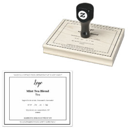 Einfache elegante Hütte Business Gummi Briefmarke Gummistempel