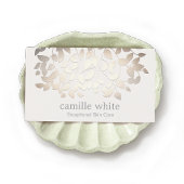 Einfache elegante Imitate der Kosmetologie Gold Bl Visitenkarte