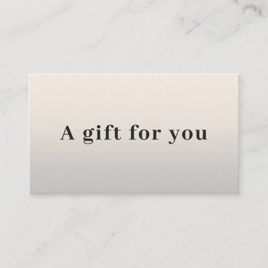 Einfache Elegante Imitate Silberschwarze Schönheit Rabattkarte (Vorderseite)