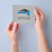 Einfache Elegante Immobilien-Entwicklung für Real Flyer (Gruppe)