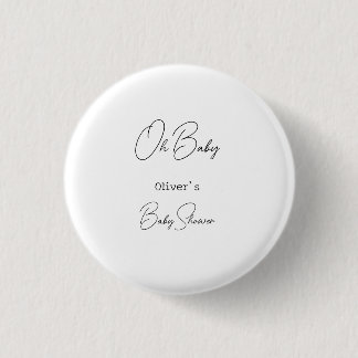 Einfache elegante Kinderdusche Button