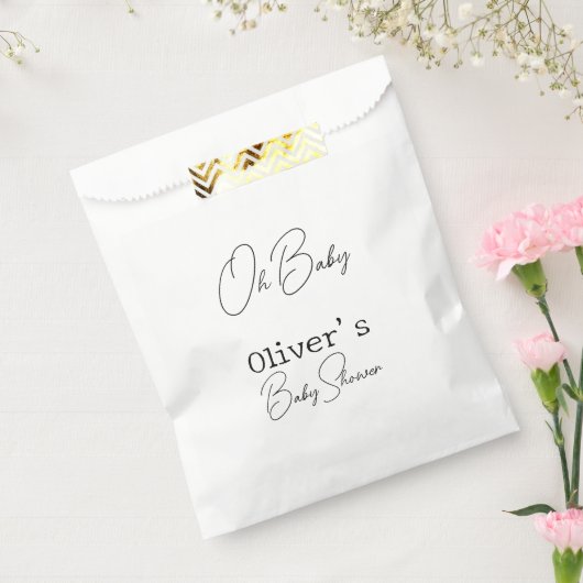 Einfache elegante Kinderdusche Geschenktütchen (Versiegelt)