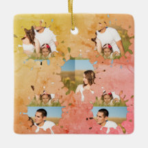 Einfache, elegante, kundenspezifische Foto-Collage