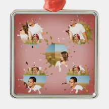 Einfache, elegante, kundenspezifische Foto-Collage