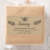 Einfache, elegante Leinenfische, Kalligraphie, Hon (Insitu)