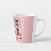 Einfache Elegante Liebe Valentine Milchtasse (Rechts)