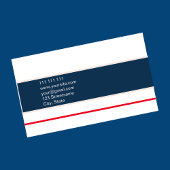 Einfache elegante minimale weibliche Visitenkarte