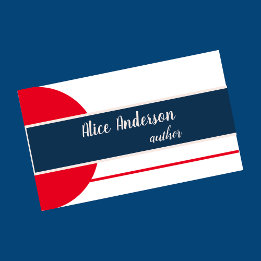 Einfache elegante minimale weibliche Visitenkarte