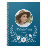 Einfache Elegante Minimalistische Fotos Notizblock (Vorderseite)