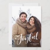 Einfache Elegante Minimalistische Weihnachten 5 Fo (Vorderseite)