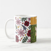 Einfache Elegante Modern Mothers Day Foto Name Kaffeetasse (Links)