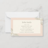 Einfache Elegante Moderne Abschluss Note Card Mitteilungskarte (Vorderseite)