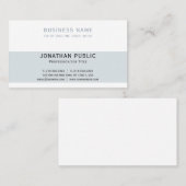 Einfache Elegante Moderne Corporate Beruflich Visitenkarte (Vorne/Hinten)