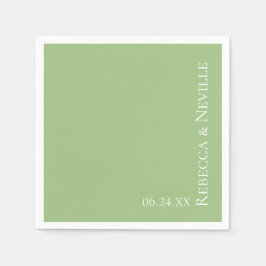 Einfache Elegante Moderne Hochzeit Serviette