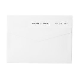 Einfache Elegante Moderne Minimalistische Hochzeit