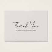 Einfache elegante, moderne, neutrale Beige-Orderei (Vorderseite)