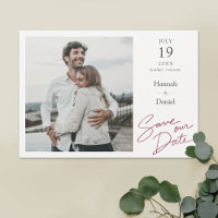 Einfache Elegante Moderne Skripthochzeit