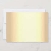 Einfache Elegante Moderne Skripthochzeit Save The Date (Rückseite)