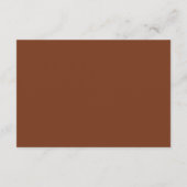 Einfache Elegante New Orleans Club Begleitkarte (Rückseite)