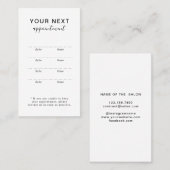 Einfache Elegante New Orleans Club Terminkarte (Vorne/Hinten)