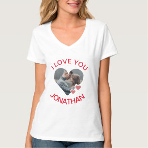 Einfache Elegante Niedliche Liebe T-Shirt