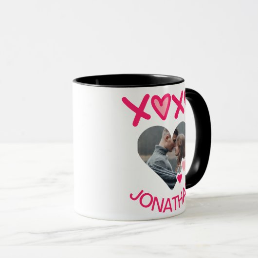 Einfache Elegante Niedliche Liebe Tasse (VorderseiteRechts)