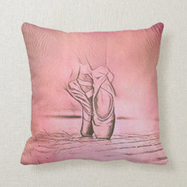 Einfache elegante Palazzo Ballet Schuhe Kissen