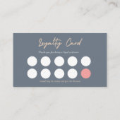 Einfache elegante QL-Code-Logokarte Visitenkarte (Rückseite)