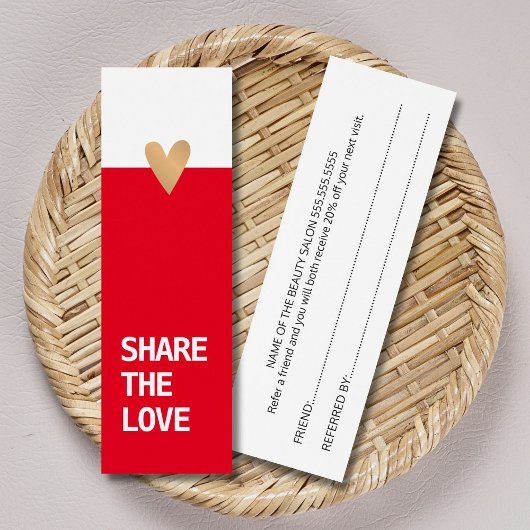 Einfache Elegante Red White Gold Herd Empfehlungsk