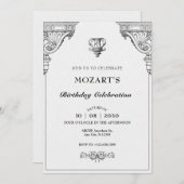 Einfache elegante Renaissance-Architektur Einladung (Vorne/Hinten)