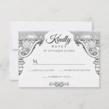 Einfache elegante Renaissance-Architektur